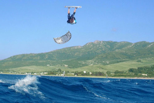 Tarifa advance kitesurfing lesson